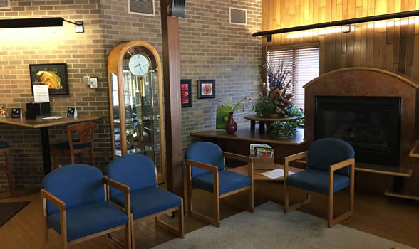 between the bridges healing center waiting area content image